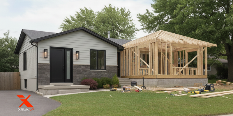 X Buildup home addition Service LA